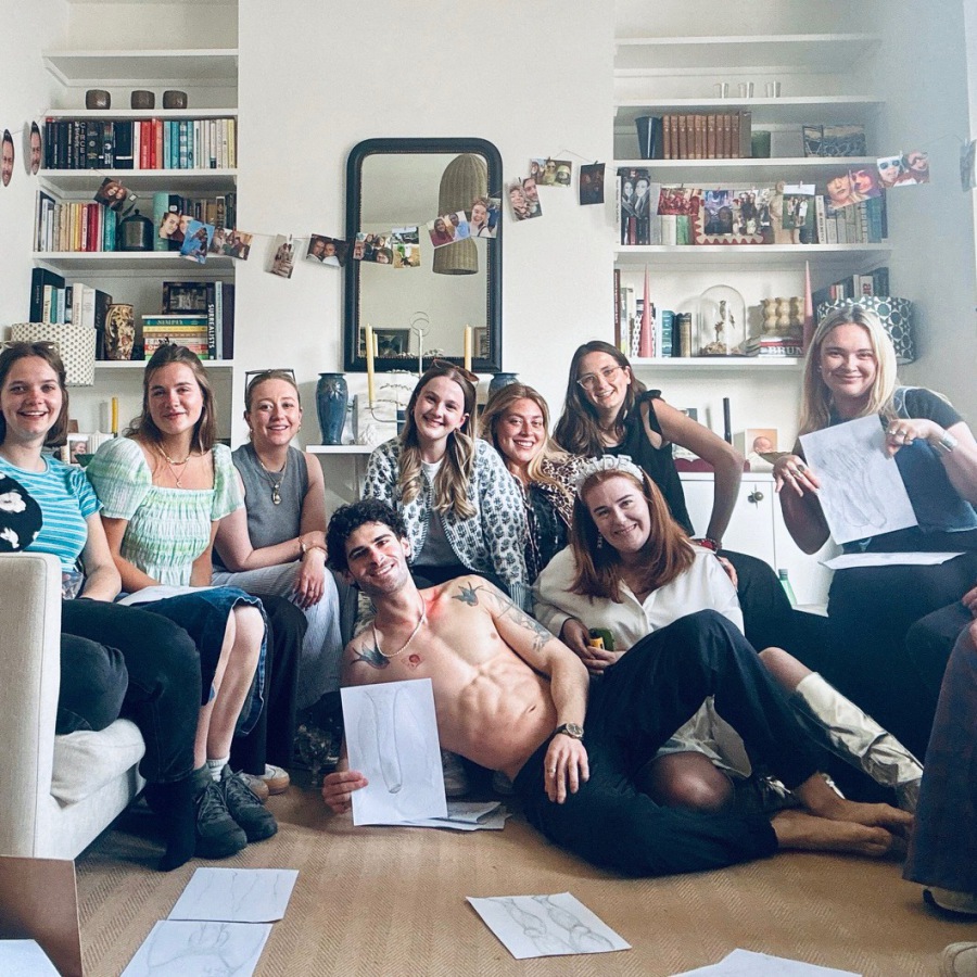Graham Barwick life drawing hen party