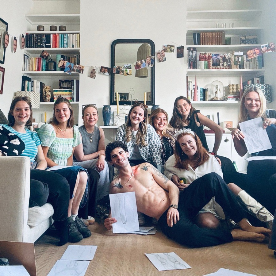 life model sam hen parties