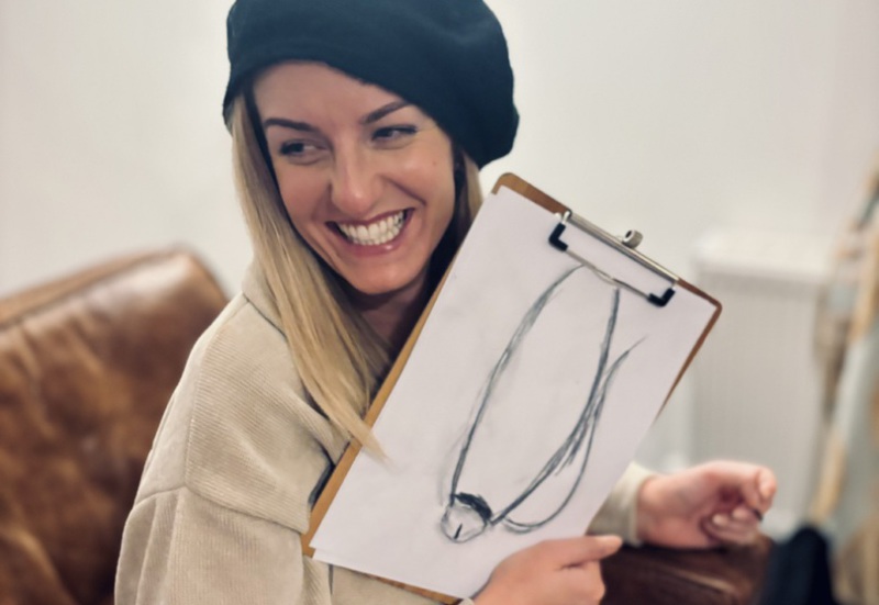 Hen party life drawing UK with Artful Hen Parties©