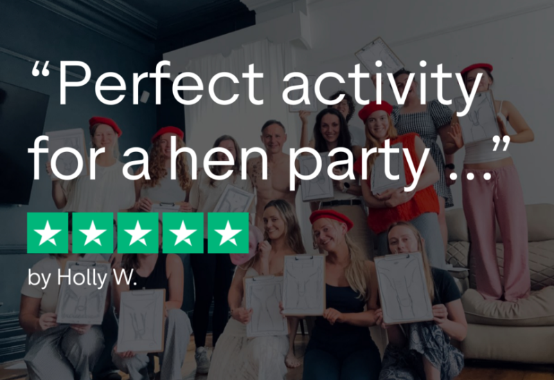 Life drawing classes for hen party UK wide