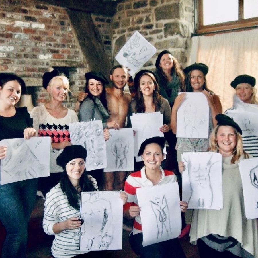 max the hen party life model