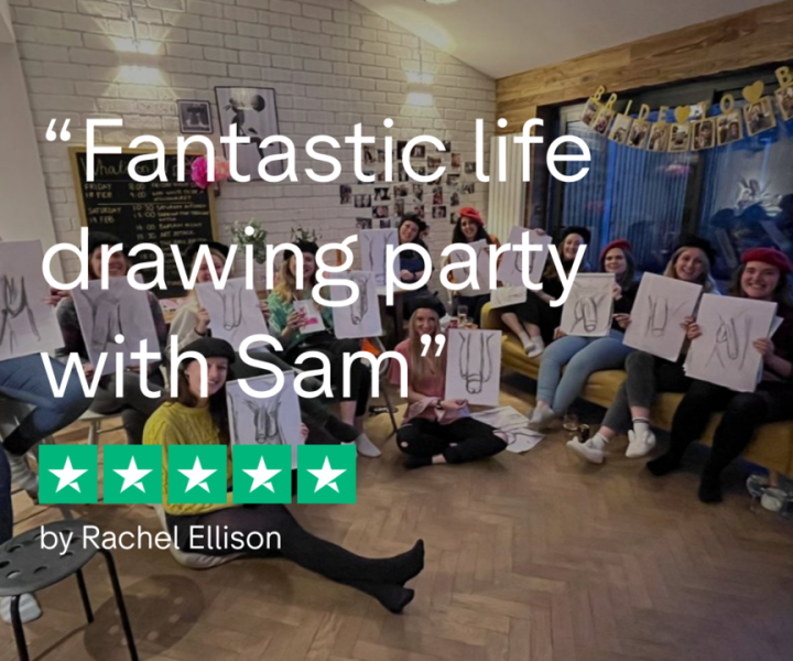 Hen Party Life Drawing Bristol