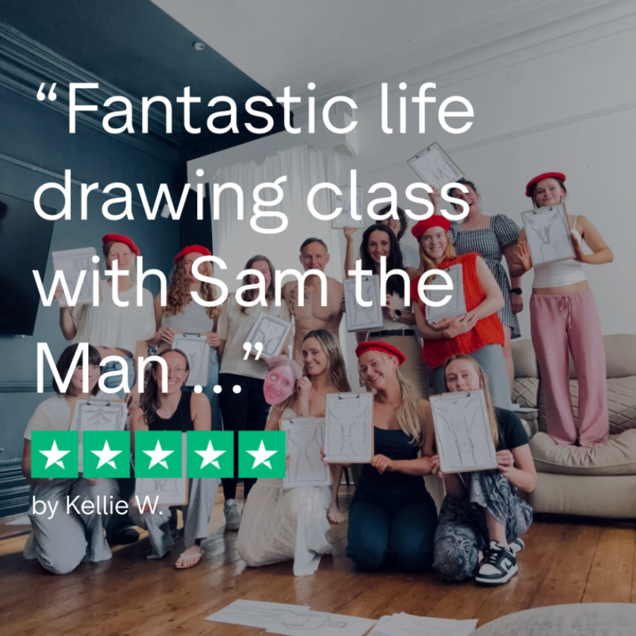 same model for life drawing