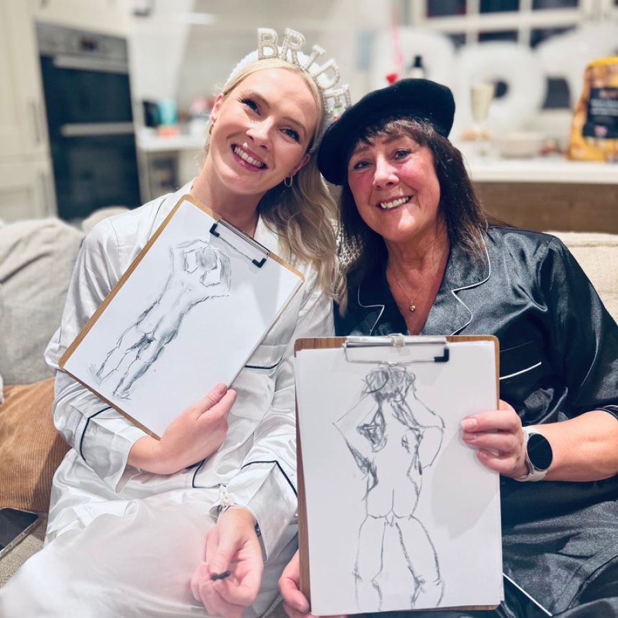 hen party art classes