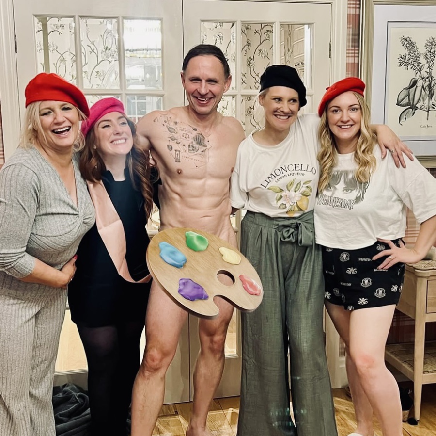 Graham the hen party life model
