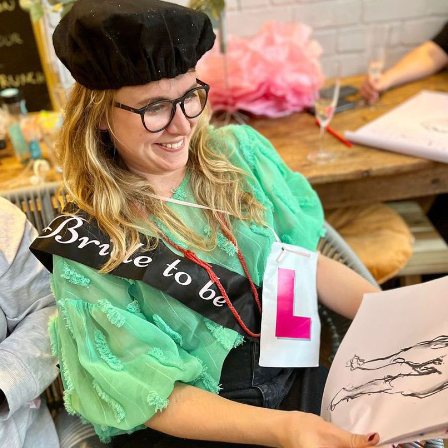 hen do drawing