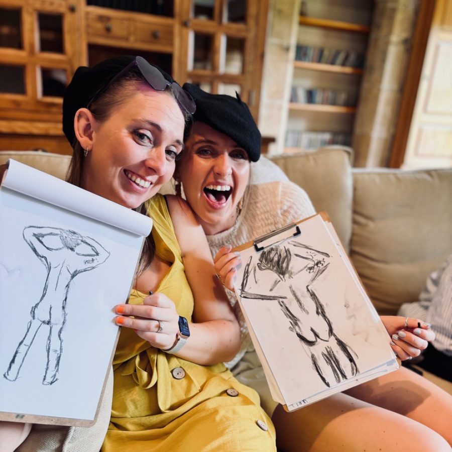 HEN LIFE DRAWING CLASS